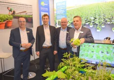 Machiel Paans, Jeffrey Kramer, Piet Rutten and Cock van BommelMachiel Paans: "If a vegetable plant could choose, it would choose ErfGoed".